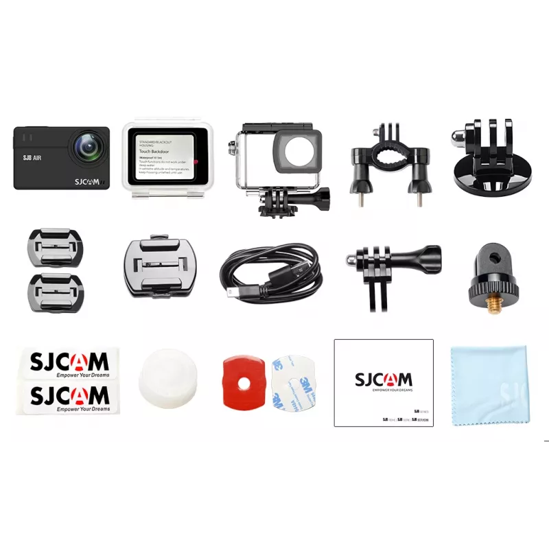 Toimintakamera SJCam SJ8 AIR — 4K 30fps, vedenpitävä