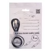 Gembird CCAP-444-1M audiokaapeli 3,5 mm musta (CCAP-444-1M)