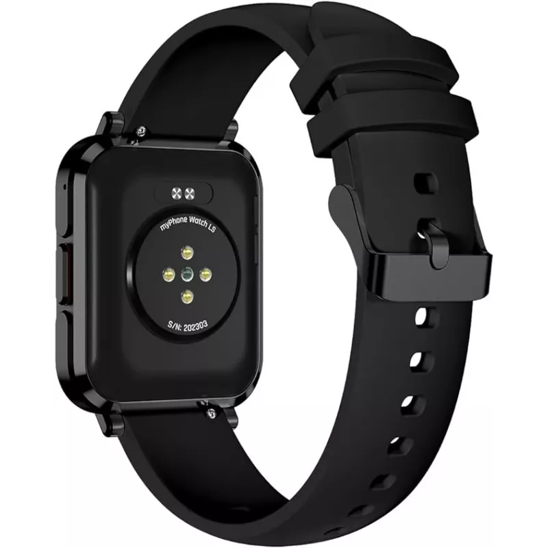 Älykello myPhone Watch LS musta 1,85 tuuman IPS