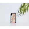 iKins puhelinkotelo iPhone XR — timanttikuvio, musta