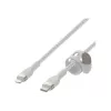 Belkin BOOST CHARGE - Lightning-kaapeli - 24-pin USB-C uros - Lightning uros - 1 m - valkoinen - Apple iPad/iPhone/iPod (Lightning)