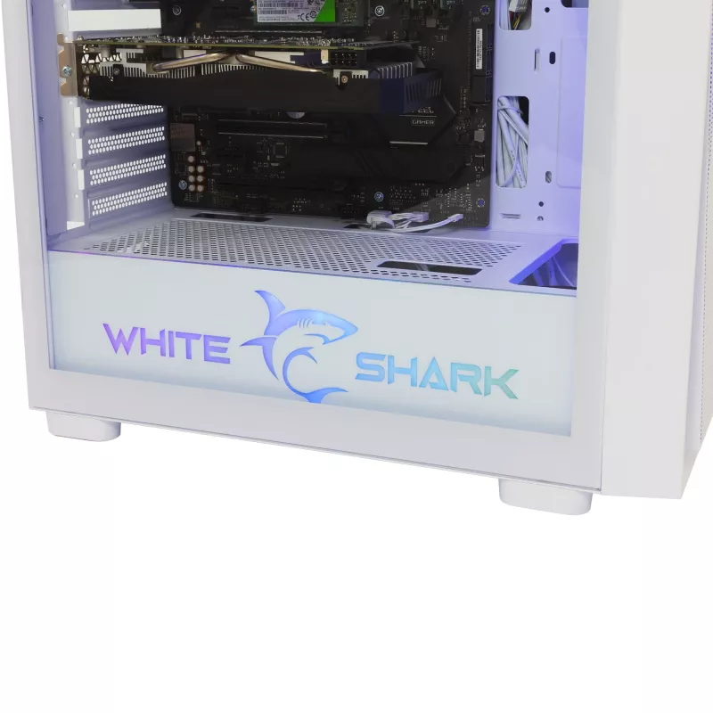 Tietokonekotelo White Shark GCC-2401 Warhead-3 ATX valkoinen