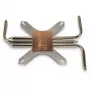 Jäähdytyselementti Inter-Tech IP-3, kupari, hopea, 165x100x12 mm
