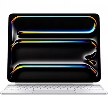 Apple Magic Keyboard iPad Pro 13 tuuman M4 US English valkoinen QWERTY