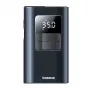 Baseus PrimeTrip VA1 kannettava rengaspumppu, 75 W, 2-in-1 taskulampulla ja 6000 mAh varavirtalähteellä, musta