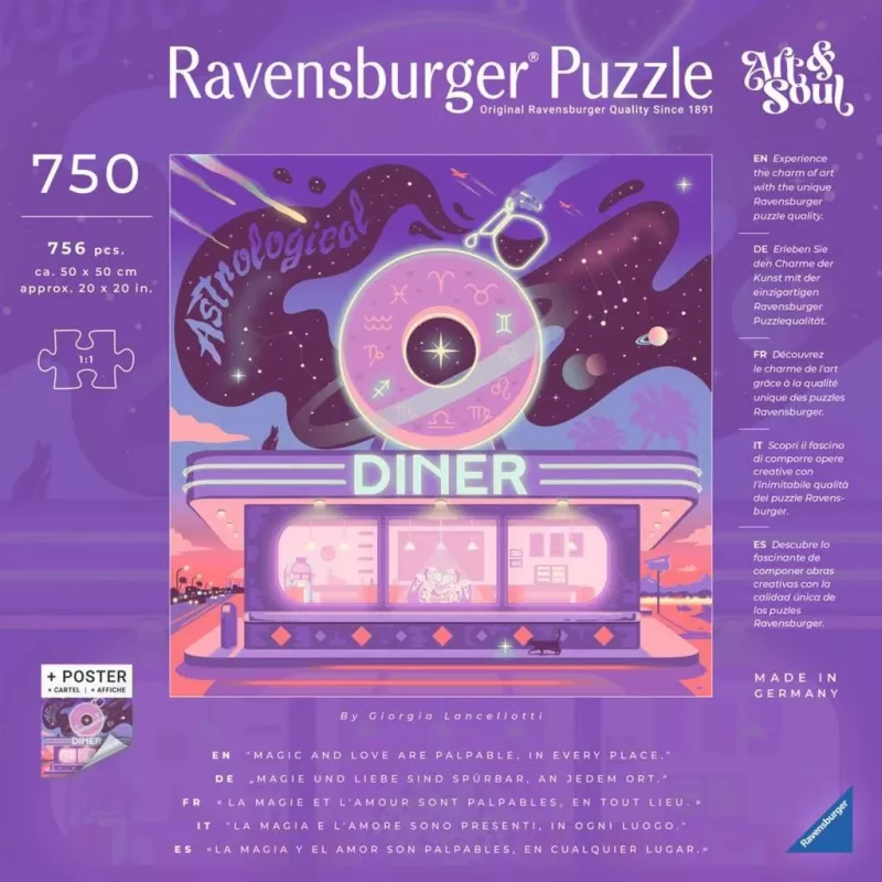 Palapeli Art & Soul - Astrological Diner 750 palaa