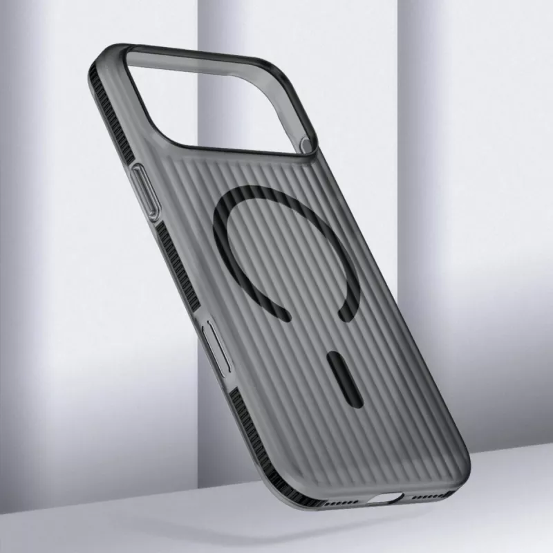 4smarts Design Case Aero iPhone 17 Pro Max, musta (541642)