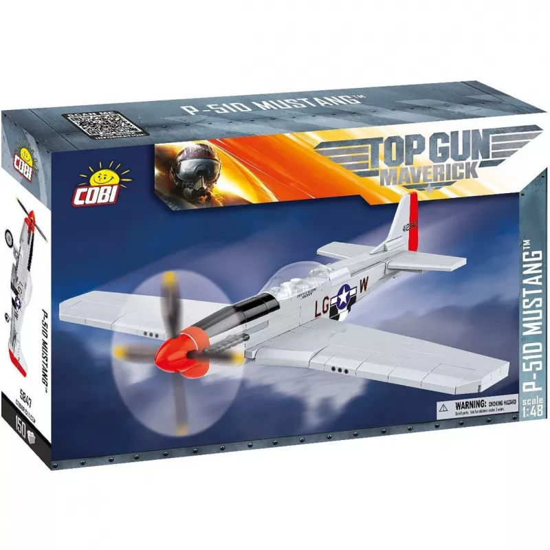 COBI 5847 Top Gun Maverick P-51D Mustang 150 palaa