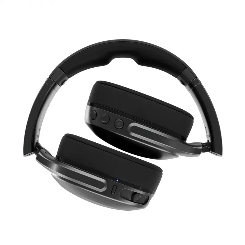 Skullcandy Crusher 540 Active S6EVW-T992 over-ear-kuulokkeet, langattomat ja langalliset, Bluetooth, Sensory Bass, 40 h akku, taittuvat, Black Coal