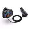 FM-lähetin SAVIO TR-14 Bluetooth USB, FM 87,6–107,9 MHz, MicroSD, USB-C, 12 V autovirtalähde
