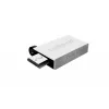 Transcend JetFlash Mobile 380 - USB-muistitikku - 16 GB - USB 2.0 - hopea (TS16GJF380S)