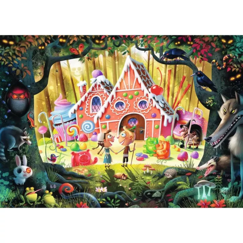 Palapeli Ravensburger Hansel ja Gretel Dean Macadamilta – 1000 palaa, Ravensburger 12000415