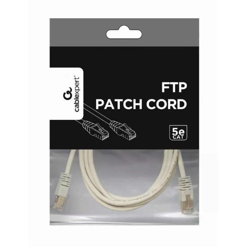 Patch-kaapeli CAT5E FTP 1M/PP22-1M Gembird
