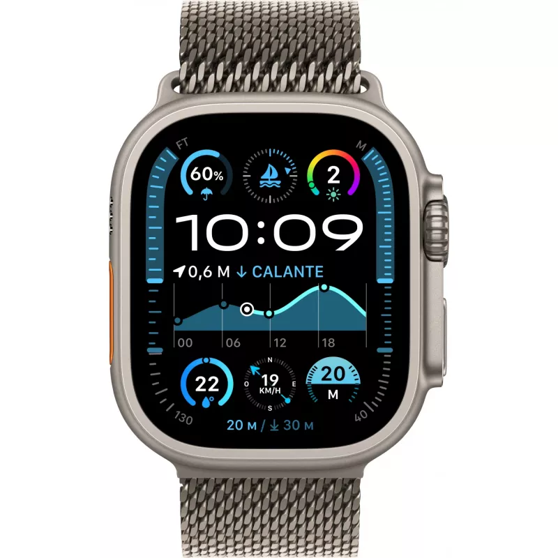 Apple Watch Ultra 2 Cell 49 mm Natural Titan Milanese S