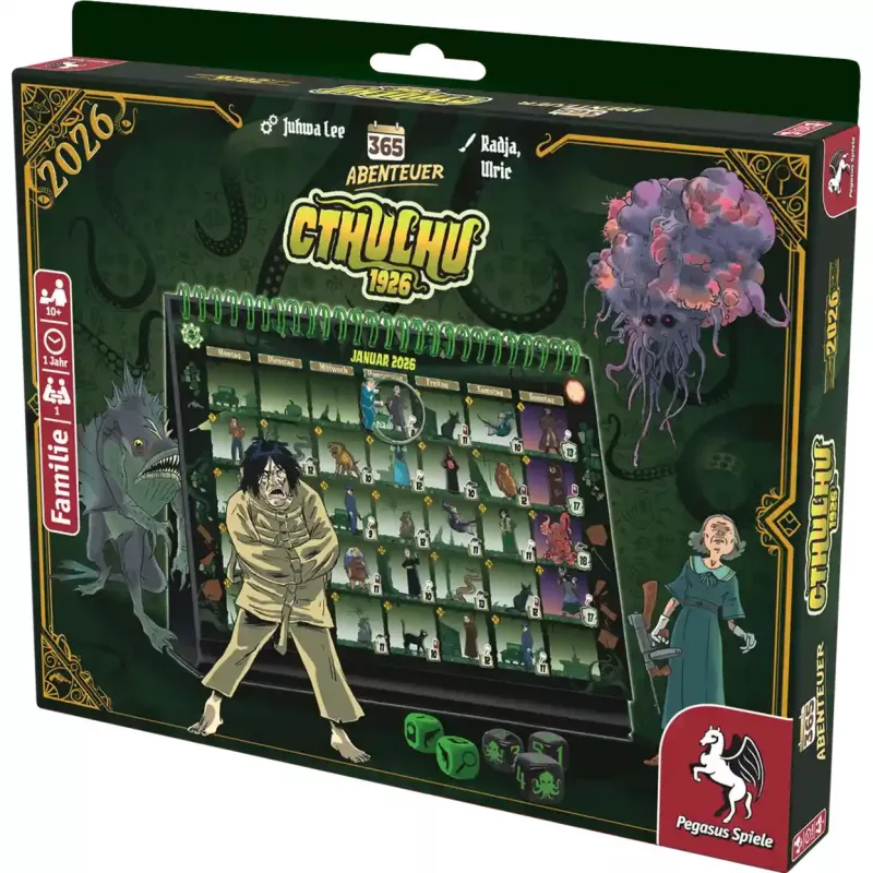 365 adventure - Cthulhu 1926 (Edition 2026), pulmapeli
