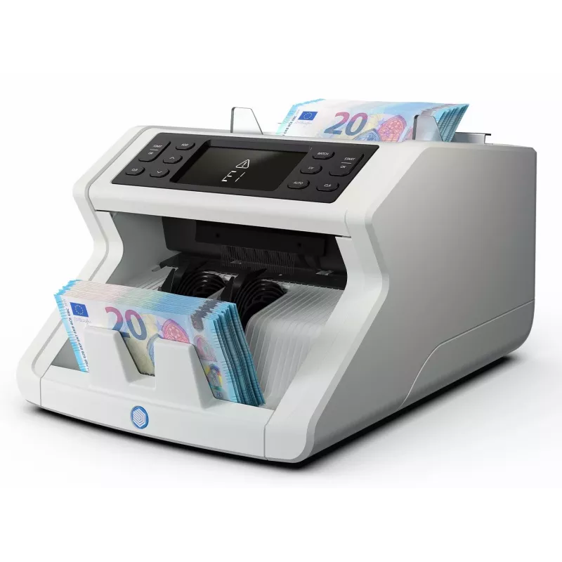 Setelilaskukone Safescan 2210 G2 valkoinen LCD-näyttö AC 220-240V