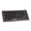 CHERRY Compact, yhdistelmä (USB + PS/2), DE näppäimistö toimisto USB + PS/2 QWERTY musta