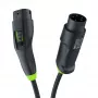Green Cell Habu EVGC01 mobiili EV-laturi sähköautoille 11 kW 7 m Type 2 CEE Wallbox musta