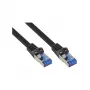Good Connections Cat.6A patch-kaapeli SmartFLEX HF musta 1,5 m