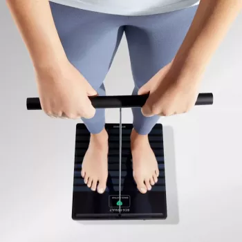 Elektroninen henkilövaaka Withings BODY SCAN Square musta