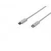 Kaapeli USB Natec USB-C Lightning 1 m valkoinen (NKA-2150)
