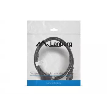 Lanberg CA-C13C-10CC-0018-BK virtakaapeli musta 1,8 m C13-liitin CEE7/7 (CA-C13C-10CC-0018-BK)
