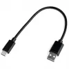 UNITEK USB-KAAPELI USB-A — USB-C 25CM, Y-C480BK
