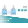 Digitus DK-1512-150 RJ45 -verkkokaapeli CAT 5e U/UTP harmaa 15 m