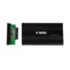 iBOX HD-02 ulkoinen kotelo 2,5 tuuman SATA-levyille, USB 3.0, alumiini, musta