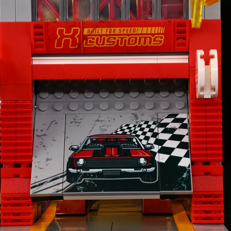 Street MOD Garage, rakennuslelu
