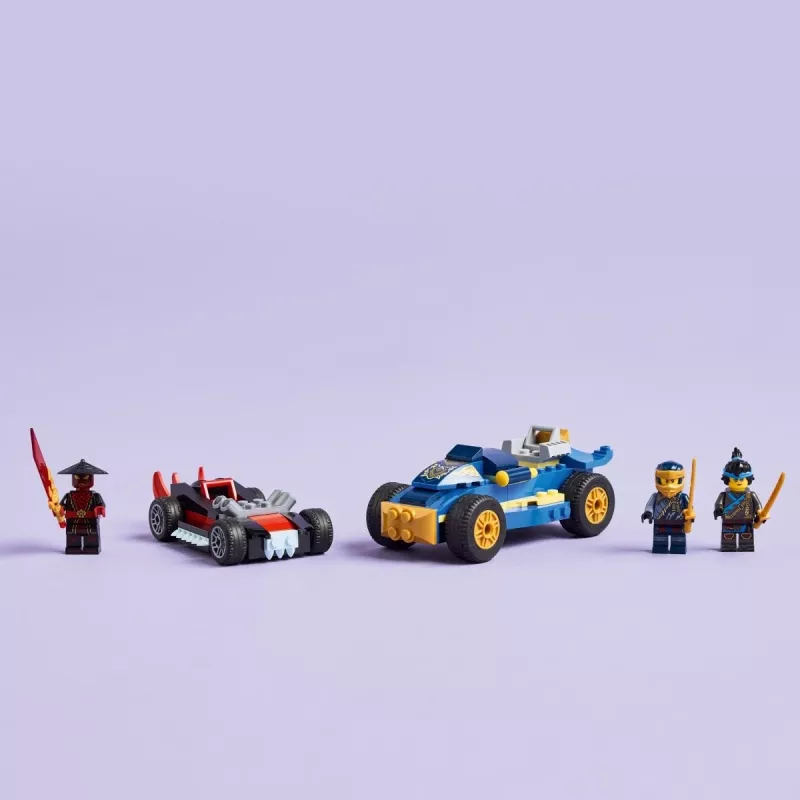 Palikat Ninjago 71840 Renn-Duell Rogue vs. Drix
