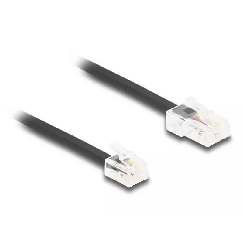 Puhelinkaapeli DeLOCK 88036 RJ45 - RJ11 2 m musta