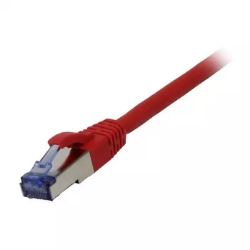 Kytkentäkaapeli RJ45 - CAT6A 500MHz - 1,5m - punainen S-STP(S/FTP) - komponenttitestattu (GHMT-sertifioitu) - AWG26