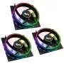 Cryorig Crona S CR-XRS3 PWM ARGB kotelotuuletin (3 kpl), 120 mm, musta