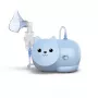 Mesh-sumutin Omron Nami Cat NE-C303K-KDE — pöytäinhalaattori, 0,35 ml/min, lapsille ja aikuisille, sininen, L235 × S148 × K157 mm