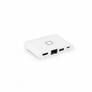 DICOTA USB-C Portable Docking 4-in-1 HDMI:llä - telakointiasema - USB-C - HDMI (D31730)