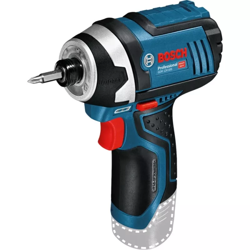 Bosch GDR 12V-105 Professional 2600 RPM musta, sininen, punainen