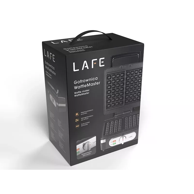 Vohvelirauta LAFE WaffleMaster GFB-003 1400W tarttumattomilla levyillä