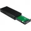 SSD-kotelo Inter-Tech K-1685 musta M.2