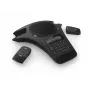 snom C520-WiMi - VoIP-konferenssipuhelin - Bluetooth-liitännällä - DECT - kolmen tien puhelutoiminto - SIP - 3 linjaa - musta (4356)
