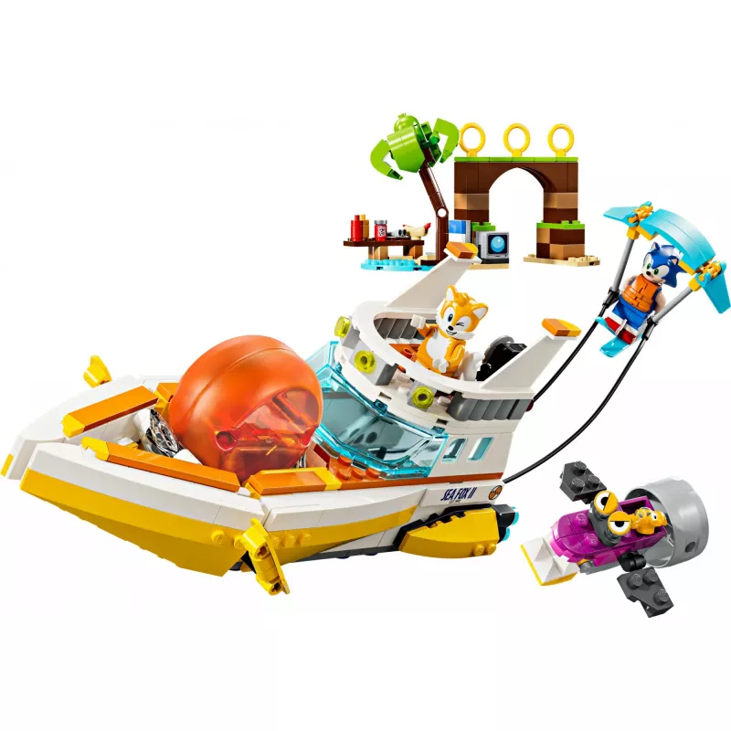 LEGO Sonic the Hedgehog Tails’ Adventure Boat lelusetti 76997