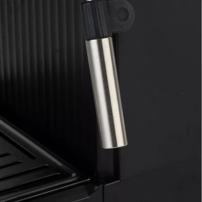 Jata JECA2525 espressokeitin, 20 bar, 850 W, 1,8 l vesisäiliö, höyryputki, musta / ruostumaton teräs