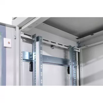 DIGITUS Professional Unique DN-19 22U-6/6-1 - kaappi - vaaleanharmaa, RAL 7035 - 22U - 48,3 cm (19