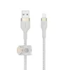 Belkin BOOST CHARGE - Lightning-kaapeli - USB uros – Lightning uros - 3 m - valkoinen - Apple iPad/iPhone/iPod (Lightning)