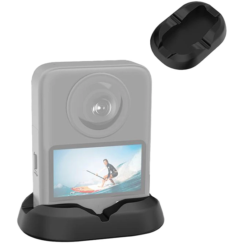PULUZ DJI Osmo 360 silikoniteline (musta)
