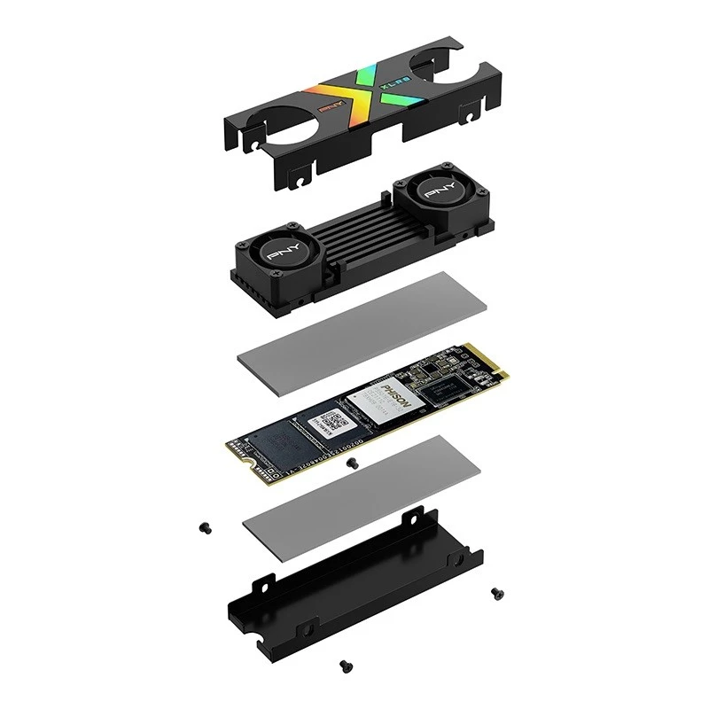 SSD-kiintolevy PNY 2 TB M.2 PCI Express 5.0 NVMe CS3150