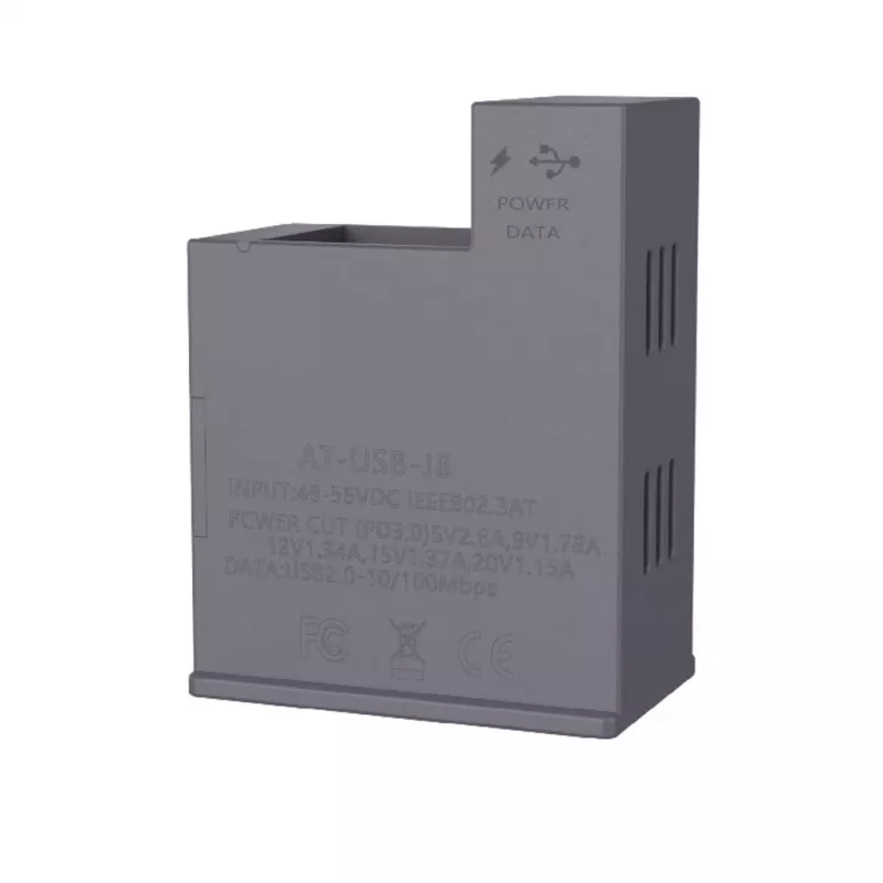 Extralink AT-USBC-JB-V3 | PoE-muunnin USB-C:lle | 25 W, 10/100 Mbps