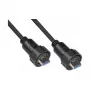 Good Connections -teollisuuspistoke S4 - USB 3.0 A-A 1 m -kaapeli