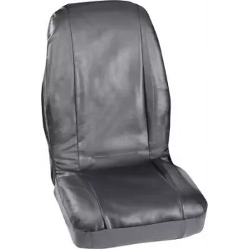 Auton istuinsuoja PETEX 3007004 4-osainen tekonahka musta kuljettajan istuimelle