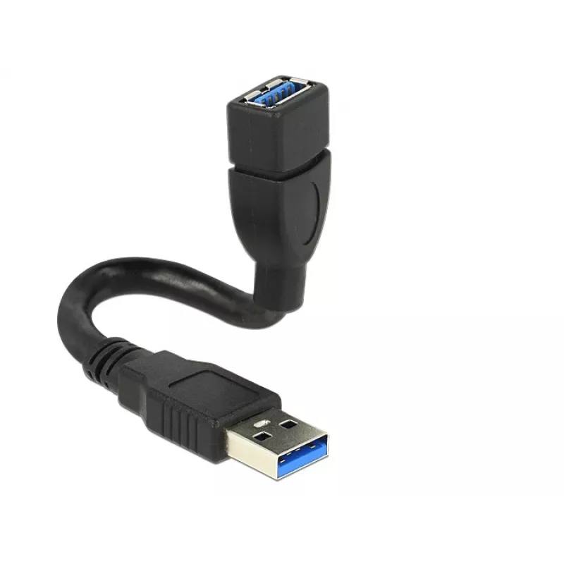 USB-kaapeli DeLOCK 0,15 m 2xUSB3.0-A